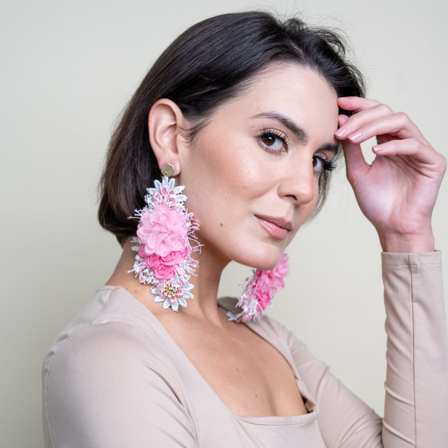 Lovely Pink Earrings